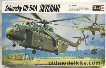 Revell 1/72 Sikorsky CH-54A Skycrane, 1258 plastic model kit